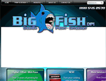 Tablet Screenshot of bigfishdpi.com